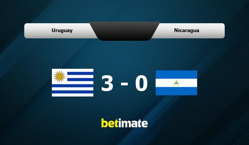 Uruguay-Nicaragua prediction, odds, pick, how to watch