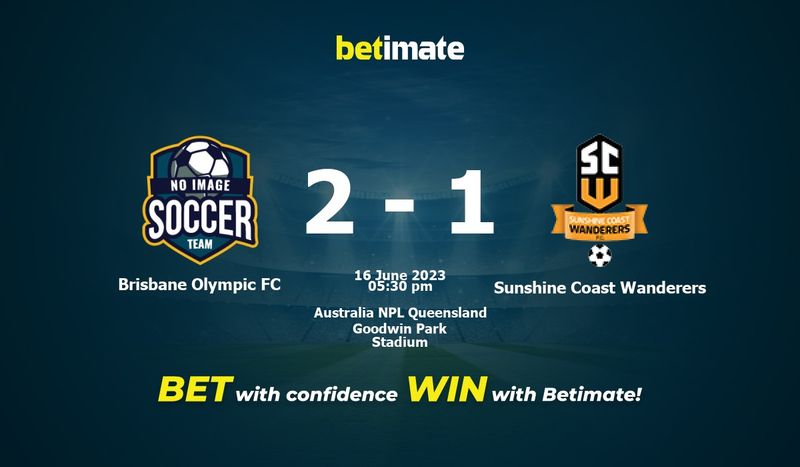 Brisbane Olympic United FC and Sunshine Coast Wanderers. Brisbane Olympic United FC and Sunshine Coast Wanderers.