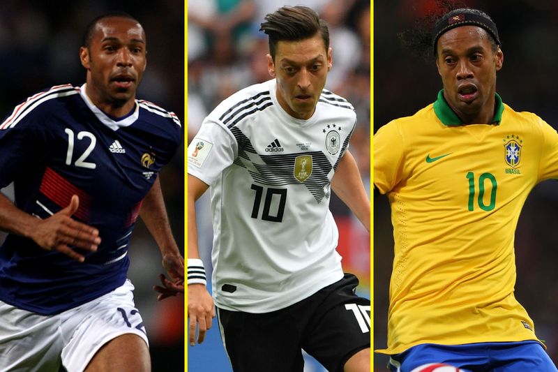 Ronaldinho and Mesut Ozil Among StarStudded Lineup for Over35 World