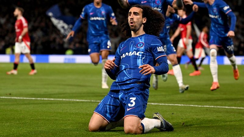 Gol de Cucurella coloca Chelsea em quarto lugar com vitória sobre o Manchester United