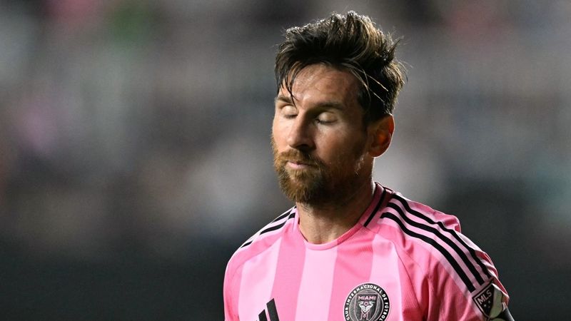 리오넬 메시, MLS 심판 비판…인터 마이애미, 경기장 안팎에서 고전